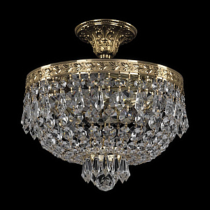 Люстра на штанге Bohemia Ivele Crystal 19271/25IV G