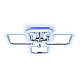 Потолочная светодиодная люстра Ambrella light Original FA534
