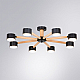 Потолочные люстры Arte Lamp Tenda A1624PL-8BK
