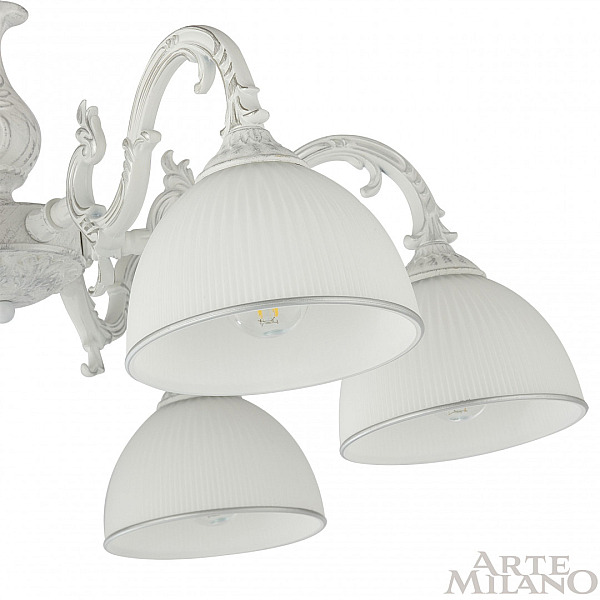 Потолочная люстра Arte Milano 346410/5 WT+SL