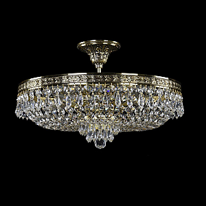 Люстра на штанге Bohemia Ivele Crystal 19271/45IV GB