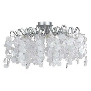 Потолочная люстра Crystal Lux Tenerife PL8 Silver