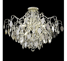 Потолочная люстра Crystal Lux ESMIRALDA PL9 SILVER