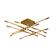 Потолочная люстра DeLight Collection Tubular MX18001070-12A gold