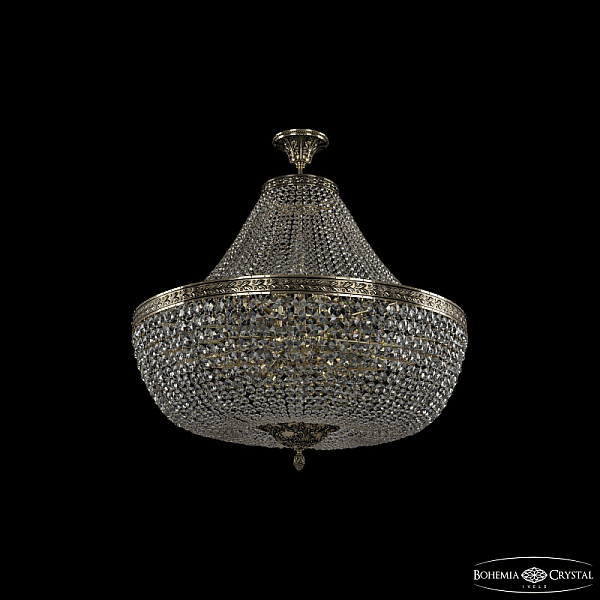 Потолочная люстра Bohemia Ivele Crystal 19111/H1/80IV GB C1