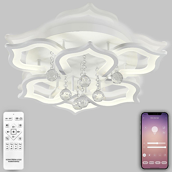 Потолочная светодиодная люстра Natali Kovaltseva High-Tech Led Lamps 82028