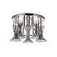 Потолочная люстра Lumina Deco Warni LDC 6819-5 GY