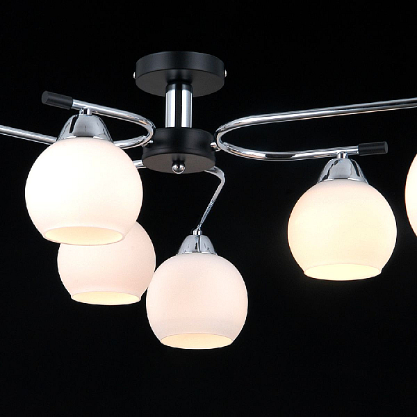 Люстра Illumico IL0638-6CSQ-24 CR BK LIBRA