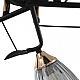 Потолочная люстра Arte Milano Amalfi 322610/3 BK+FG
