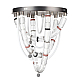 Потолочная люстра Odeon Light Collier L-Vision 5456/80CL