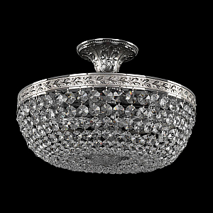 Люстра на штанге Bohemia Ivele Crystal 19111/35IV Ni