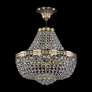 Люстра на штанге Bohemia Ivele Crystal 19281/H1/35IV G