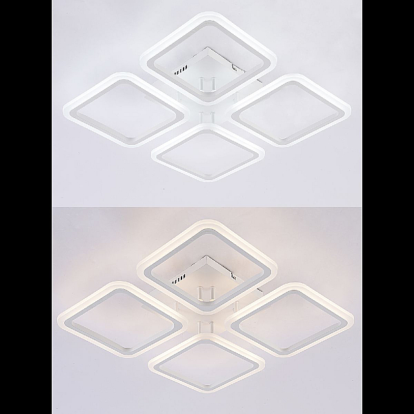 Потолочная люстра Natali Kovaltseva Spektr LED LAMPS 81108/3C