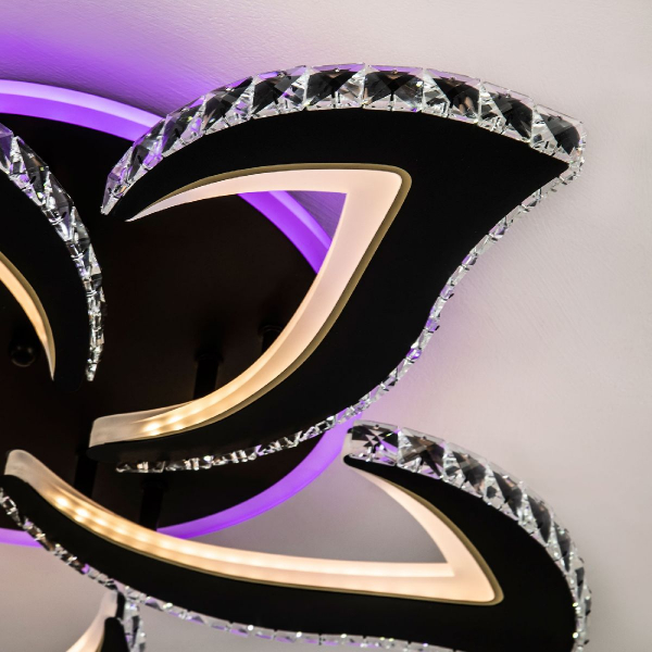 Потолочная люстра LED4U L2839-5 BK Потолочная люстра LED4U L2839-5 BK