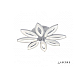 Потолочная люстра iLedex Lotus 6815/8 WH