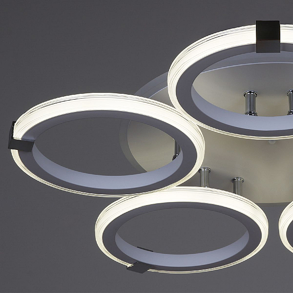 Потолочная люстра Reluce 06319-3.3-05 WH+CR (RGB)