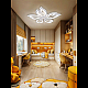 Потолочная люстра Natali Kovaltseva Fortuna LED LAMPS 81107/4C
