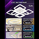 Потолочная люстра Natali Kovaltseva Spektr LED LAMPS 81108/4C