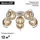 Потолочная люстра Arte Milano Amalfi 326208/5+1 WH+FG