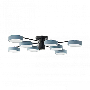 Потолочная люстра Arte Milano Ferrara 253039/8+1 Bk/Gr