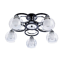 Потолочная люстра Arte Lamp Ginevra A1604PL-5BK