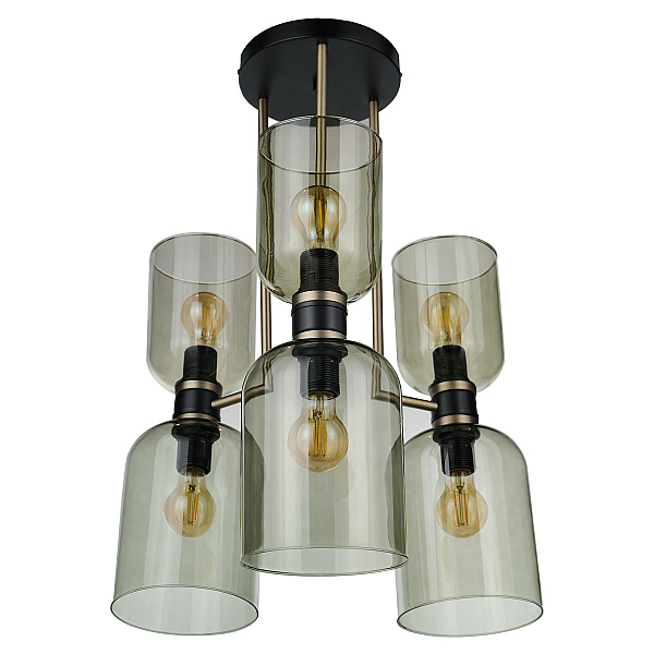 Потолочная люстра 33Lab.studio CHN901.03.AMB17.ABL-M67GC