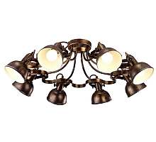 Потолочная люстра Arte Lamp Martin A5216PL-8BR