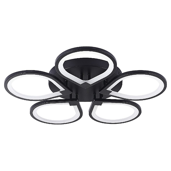 Потолочная светодиодная люстра Natali Kovaltseva Singl INNOVATION STYLE 83042 BLACK