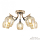 Потолочная люстра Arte Milano Amalfi 322306/5 FG+BK