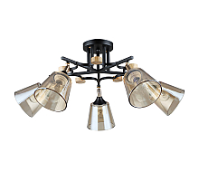 Потолочная люстра Arte Lamp Glassy A5078PL-5BK