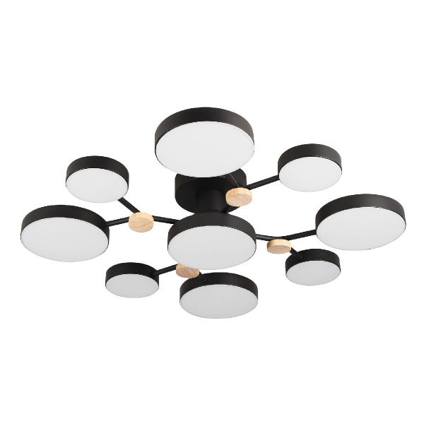 Потолочная люстра LED4U L3201-780 BK Потолочная люстра LED4U L3201-780 BK
