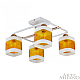 Потолочная люстра Arte Milano Amalfi 322008/4 WH+FG