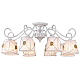 Потолочная люстра Arte Lamp 72 A5495PL-8WG