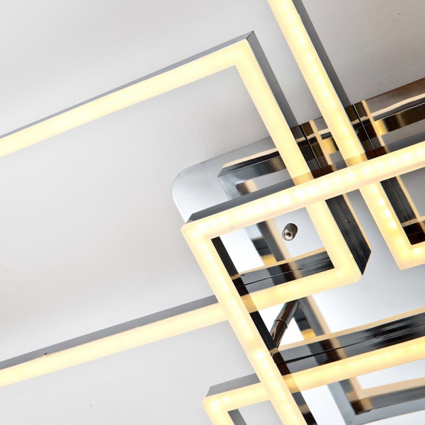 Потолочная люстра LED4U L11004-5 CR Потолочная люстра LED4U L11004-5 CR