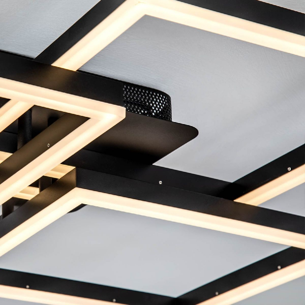 Потолочная люстра LED4U L11050-4 BK Потолочная люстра LED4U L11050-4 BK