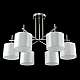 Потолочная люстра Crystal Lux Sergio PL6 Nickel