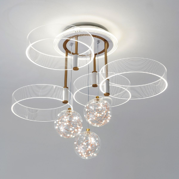 Потолочная люстра LED4U L1040-750 WT Потолочная люстра LED4U L1040-750 WT