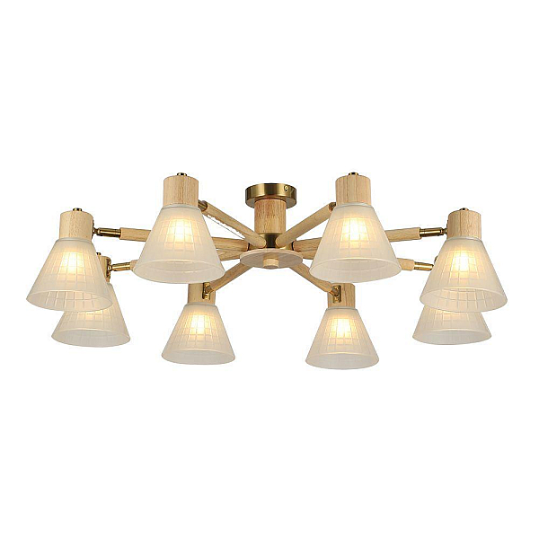 Потолочная люстра Arte Lamp Meleph A4096PL-8BR