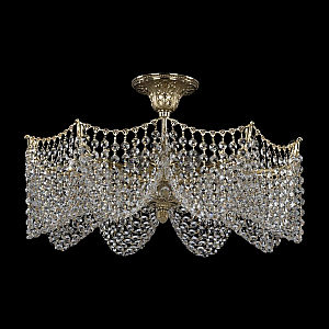 Люстра на штанге Bohemia Ivele Crystal 77171/52/10 G