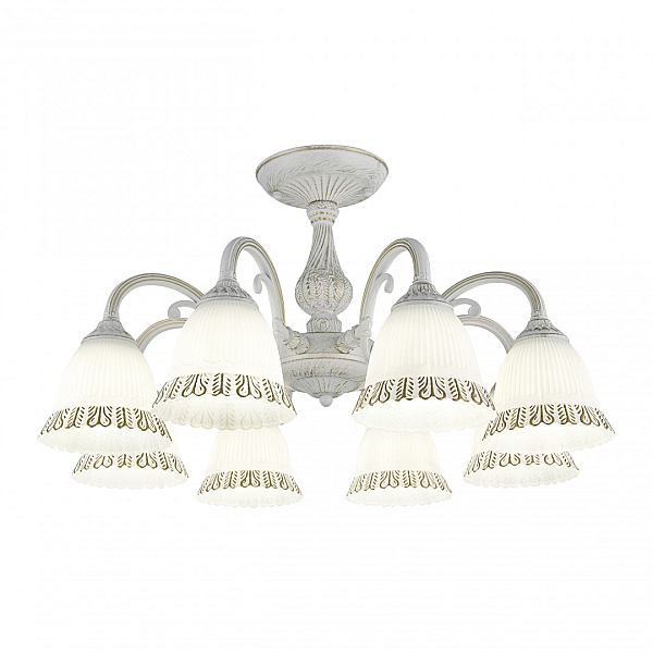 Потолочная люстра Arte Milano 347410/8 WT+G