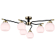 Люстра Illumico IL0638-6CSQ-24 AB BK LIBRA