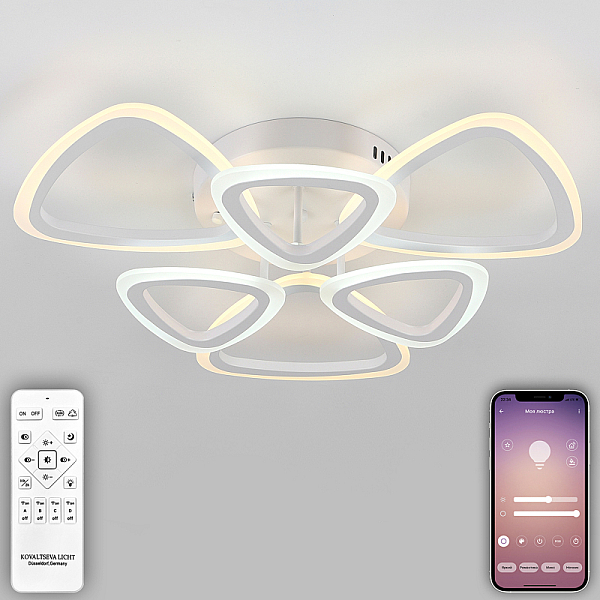 Потолочная люстра Natali Kovaltseva LED LAMPS 81127/5C