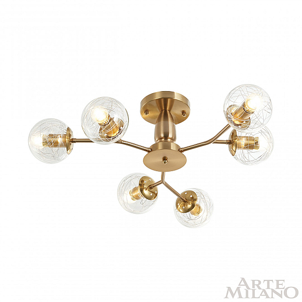 Потолочная люстра Arte Milano Neapolis 275908/6 GD