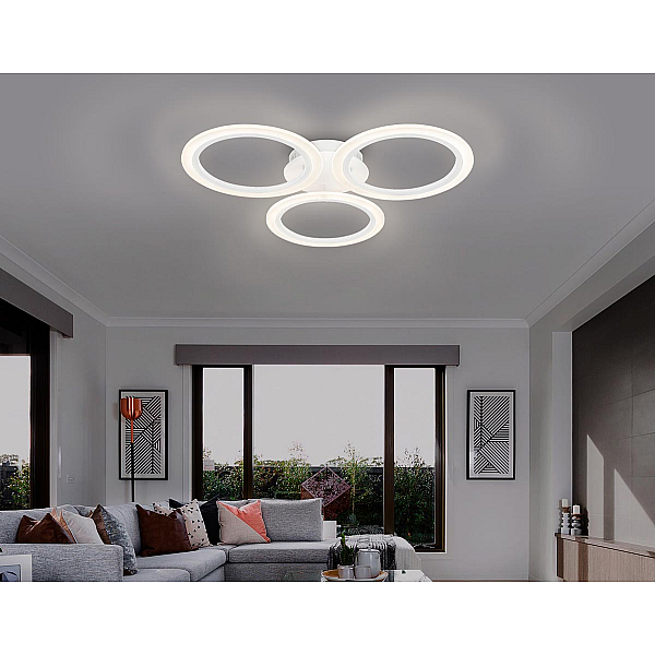 Потолочная светодиодная люстра Ambrella light Original FA4052
