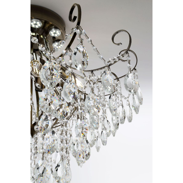 Потолочная люстра Modelux ML.1701.8 AB Потолочная люстра Modelux ML.1701.8 AB