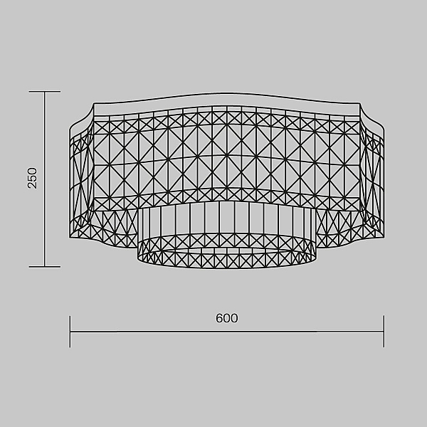 Потолочная люстра Maytoni Dune DIA005CL-10CH