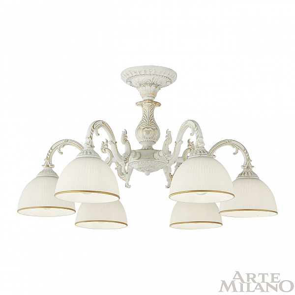 Потолочная люстра Arte Milano 346410/6 WT+G