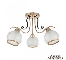 Потолочная люстра Arte Milano Amalfi 323306/3 FG+BK