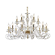 Люстра NEWPORT 8576+12/C gold polished