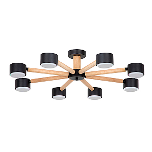 Потолочные люстры Arte Lamp Tenda A1624PL-8BK
